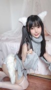 桜井宁宁 NO.016 白い猫ちゃん