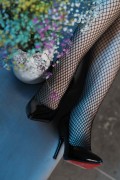 [奈丝写真] NO.010：喵喵-用渔网俘获你