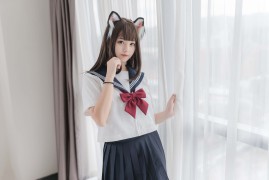 蜜汁猫裘 NO.005 猫耳JK