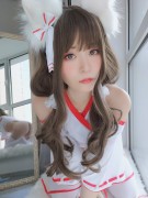 Coser小姐姐 白银81 NO.017 神社饲养的小狐狸