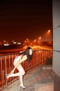 [AISS爱丝] NO.015 夜景外拍白色连体丝袜