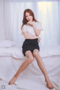 [SSA丝社] NO.020 小琪琪 性感女秘书闺房高端灰丝穿丝足部特写