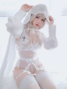 Coser小姐姐 白银81 NO.018 纯白圣女