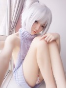一小央泽 高领毛衣
