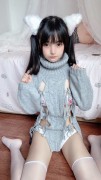 桜井宁宁 NO.016 白い猫ちゃん