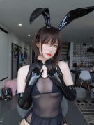 Coser小姐姐 白银81 NO.003 透明旗袍