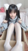 桜井宁宁 NO.016 白い猫ちゃん