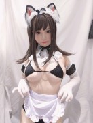 蜜汁猫裘 NO.003 黑白女仆