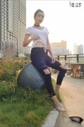 [IESS异思趣向] 2016.10.19 丝足便当018： 阳光下的越薄肉丝玩赏 SASA莎莎