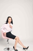 [奈丝写真] NO.008：阿刀-柔和纯色#黑与白