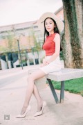 [SSA丝社] NO.007 nono偶遇街拍灰丝特辑