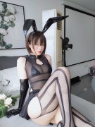 Coser小姐姐 白银81 NO.003 透明旗袍