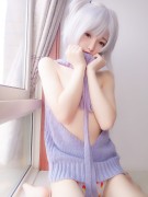 一小央泽 高领毛衣