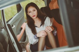 [SSA丝社] NO.017 小丝妹佳佳黑色长筒练车记