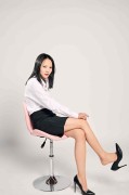 [奈丝写真] NO.008：阿刀-柔和纯色#黑与白