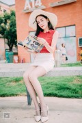 [SSA丝社] NO.007 nono偶遇街拍灰丝特辑