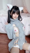 桜井宁宁 NO.016 白い猫ちゃん