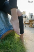 [IESS异思趣向] 2016.10.19 丝足便当018： 阳光下的越薄肉丝玩赏 SASA莎莎