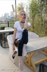 [IESS异思趣向] 2016.10.19 丝足便当018： 阳光下的越薄肉丝玩赏 SASA莎莎