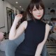 Coser小姐姐 白银81 NO.004 黑色包臀裙