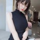 Coser小姐姐 白银81 NO.004 黑色包臀裙
