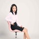 [奈丝写真] NO.008：阿刀-柔和纯色#黑与白