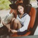 [SSA丝社] NO.017 小丝妹佳佳黑色长筒练车记