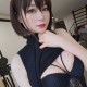 Coser小姐姐 白银81 NO.004 黑色包臀裙