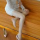 [高丝女子图鉴]袜小喵×一丝幻想 NZ014 茜茜