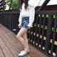 [大生模拍] NO.015 琦琦-公园里的短裙肉丝