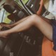 [SSA丝社] NO.017 小丝妹佳佳黑色长筒练车记