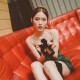 [SSA丝社] NO.019 小琪琪 KTV包厢里的魅惑黑丝网袜裸足特写