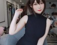 Coser小姐姐 白银81 NO.004 黑色包臀裙